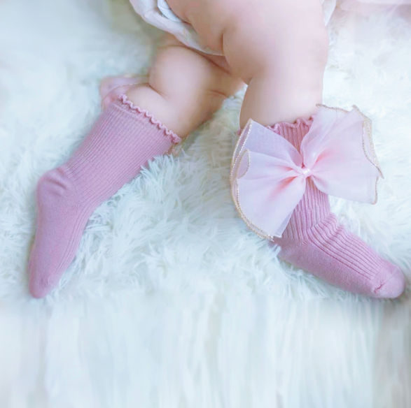 Baby Bow Socks