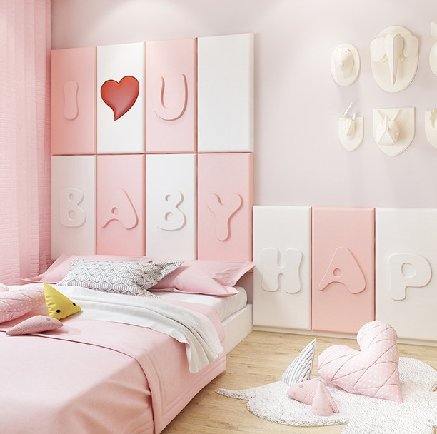 歐美字母造形防撞安全牆貼