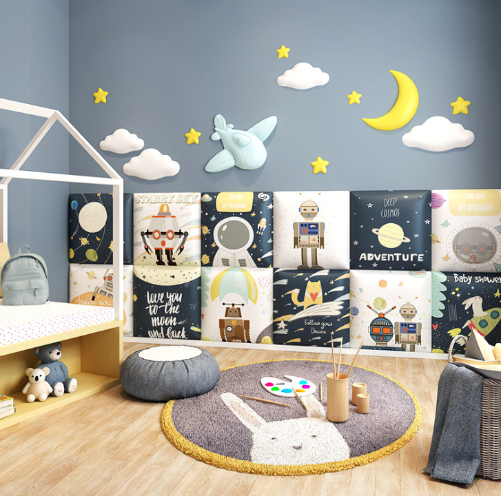 歐美星空造形防撞安全牆貼