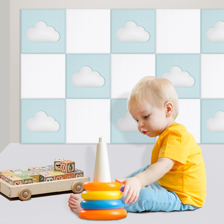 歐美北歐造形防撞安全牆貼