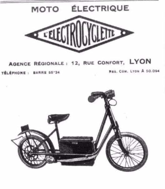 電力驅動自行車的廣告