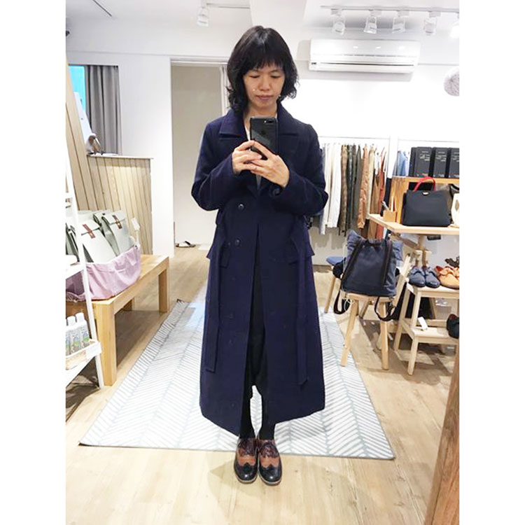 許許兒大衣真人實穿分享