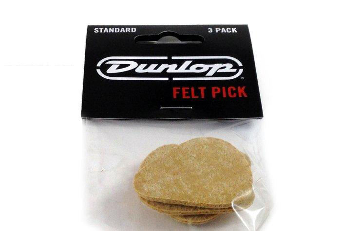 PICK 彈片 美國Dunlop 8012P 3入裝 Felt Pick 羊毛氈
