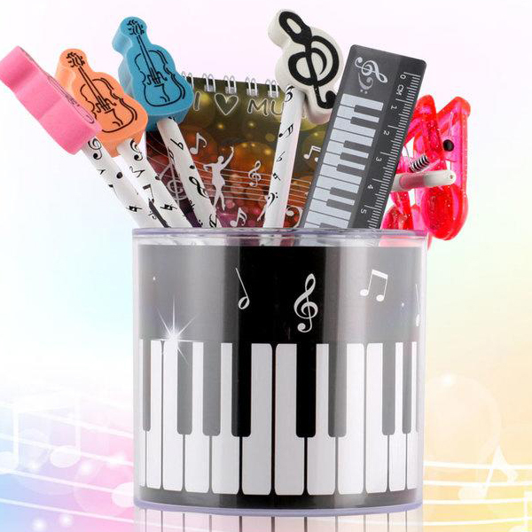 台製 IP10 筆筒 鍵盤圓型大筆筒