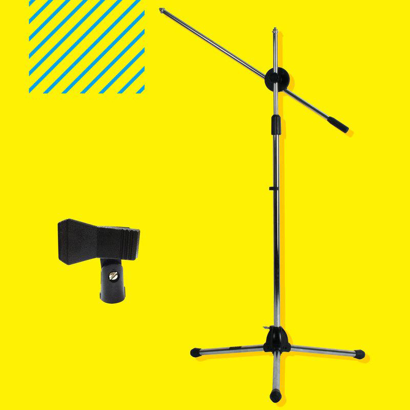 台灣製造 YHY MK-120A 高級麥克風架 直斜兩用 附夾頭