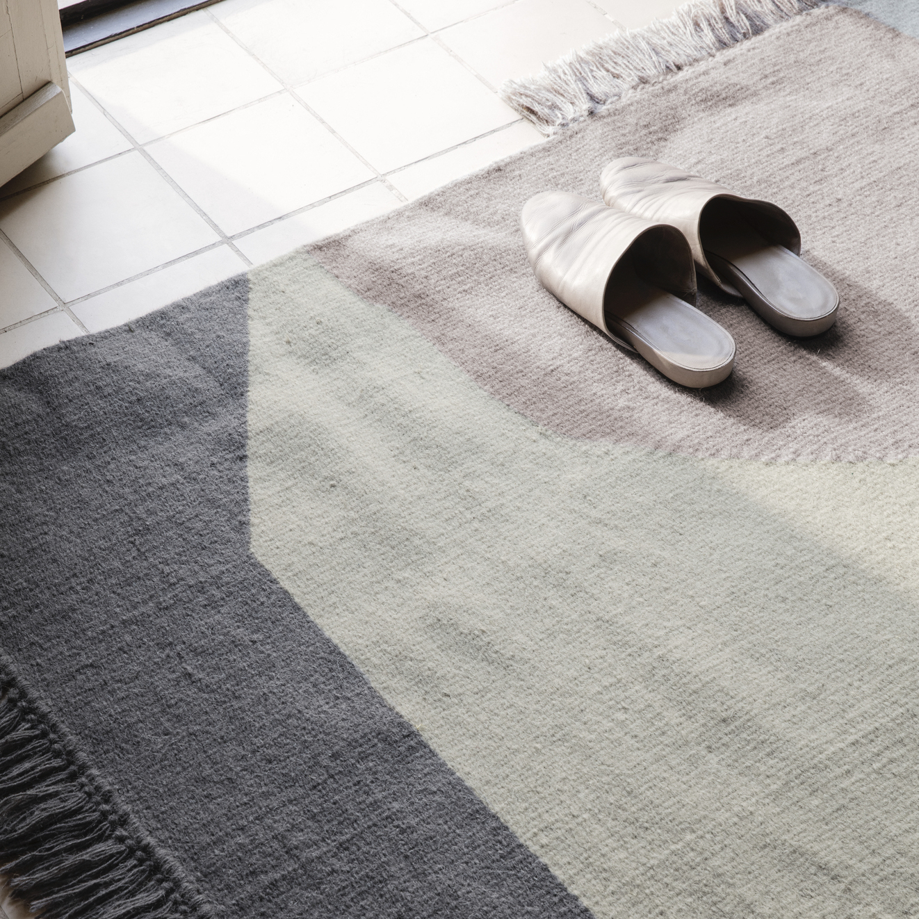 玄關用短毛地毯