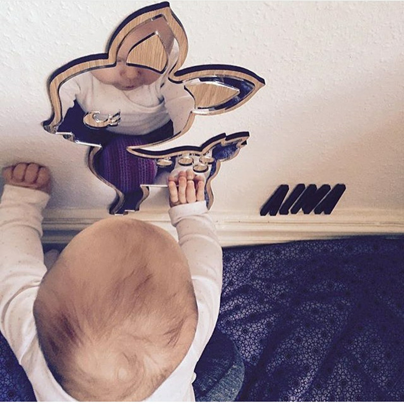 北歐木質兒童造型鏡