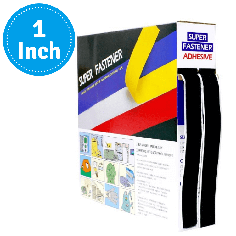 25mm(1") Width Self Adhesive Tape Hook and Loop Sticky Backed Fastener