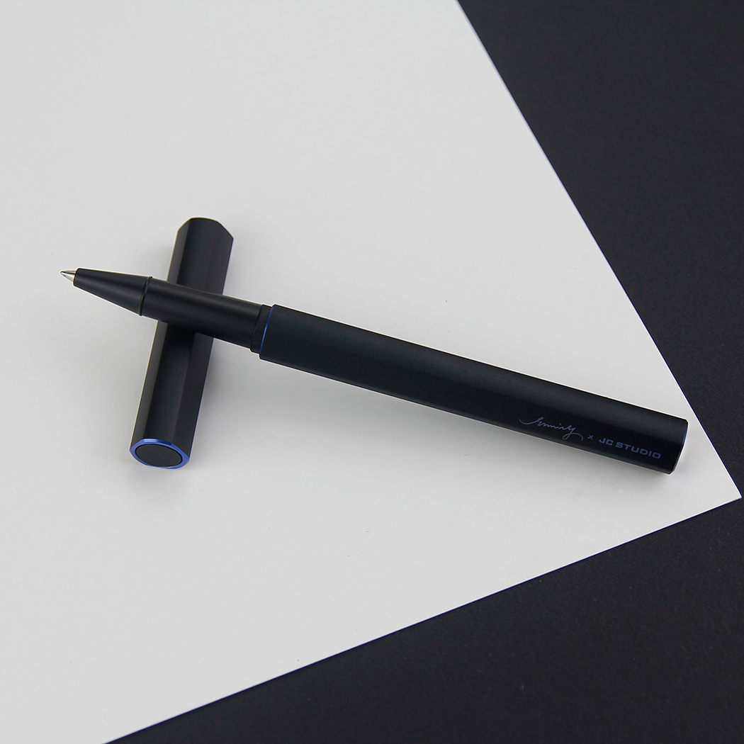 SHADO Pen 黑影 鋼珠筆 艾蜜莉聯名款（藍色）