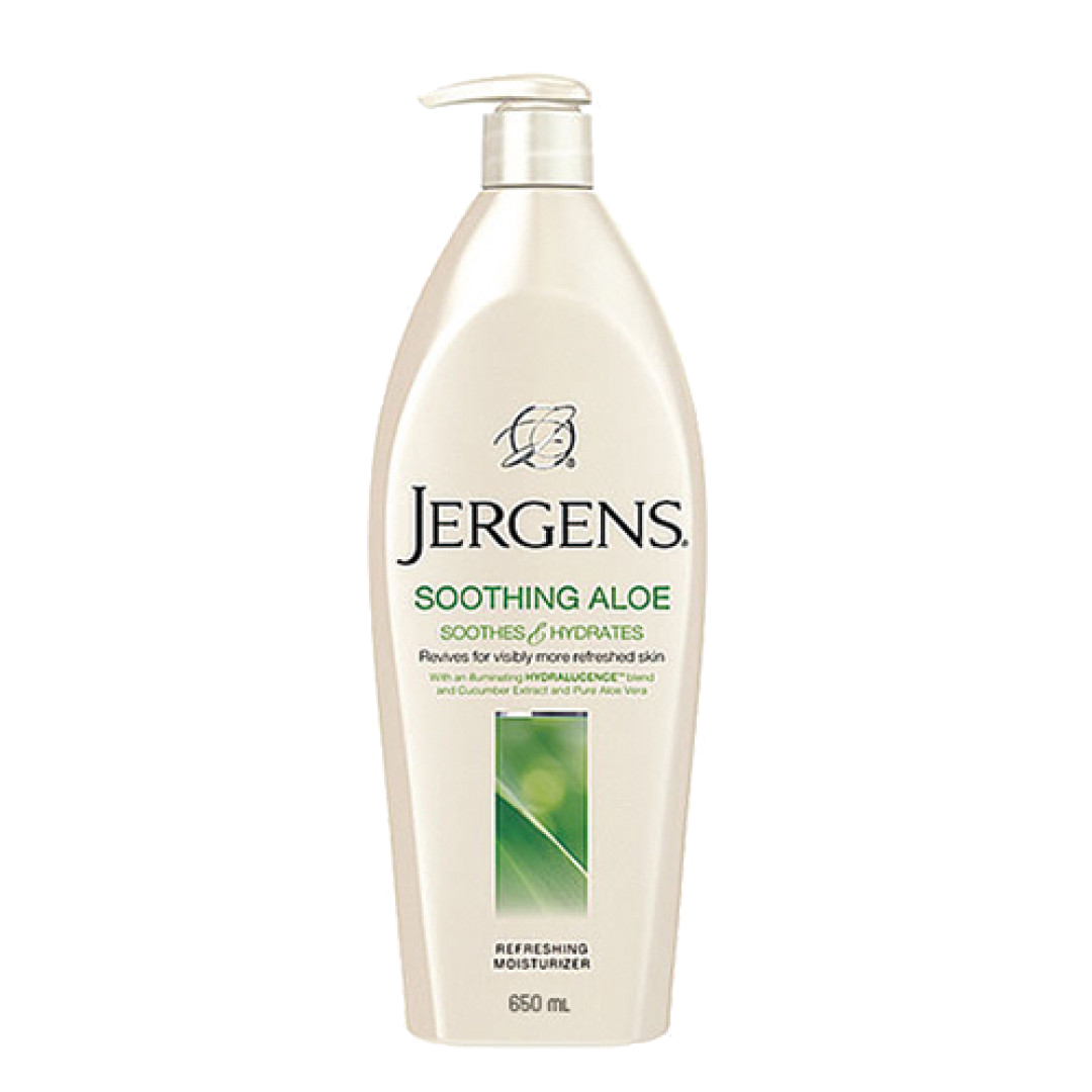 【Jergens 婕可詩】珍柔身體潤膚乳液-蘆薈清爽(650ml)