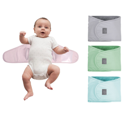 素色嬰兒包巾