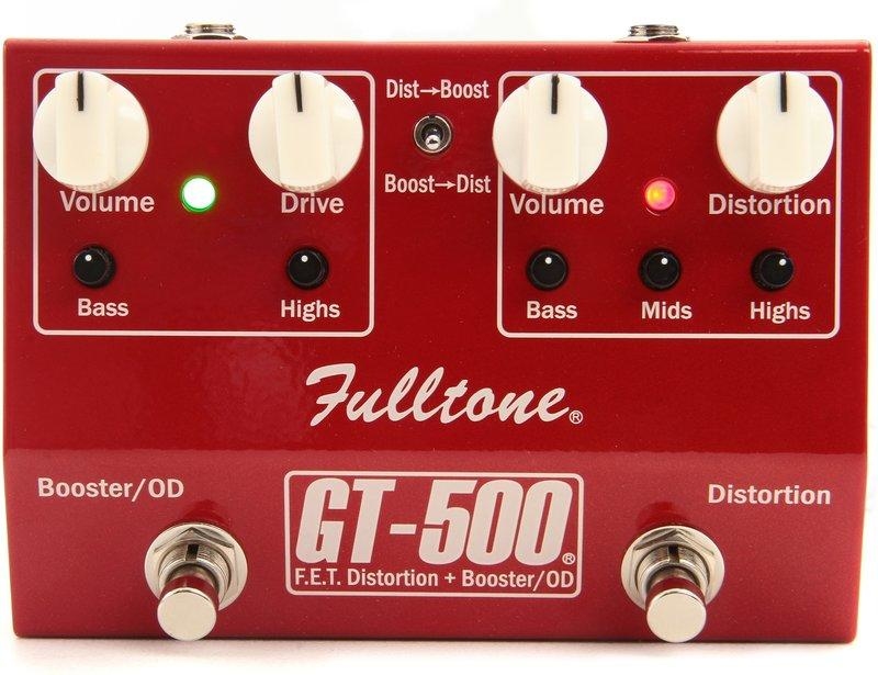 單塊效果器 美國 Fulltone GT500 電吉他 可調連接順序 推子/ 過載/失真