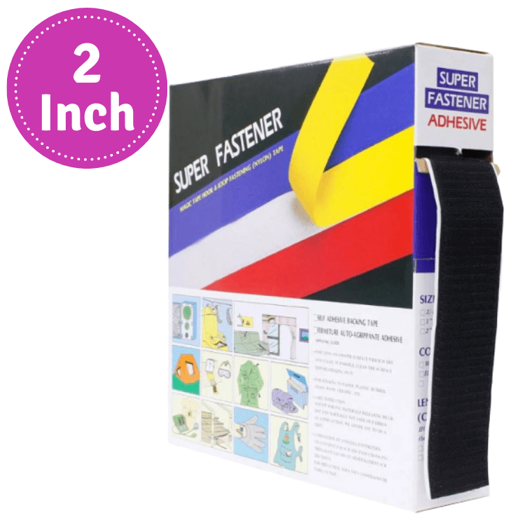 50mm(2") Width Self Adhesive Tape Hook and Loop Sticky Backed Fastener