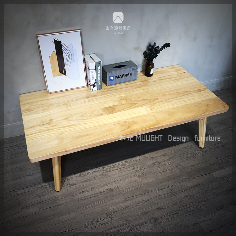 Finn北歐全實木大茶几|可訂製