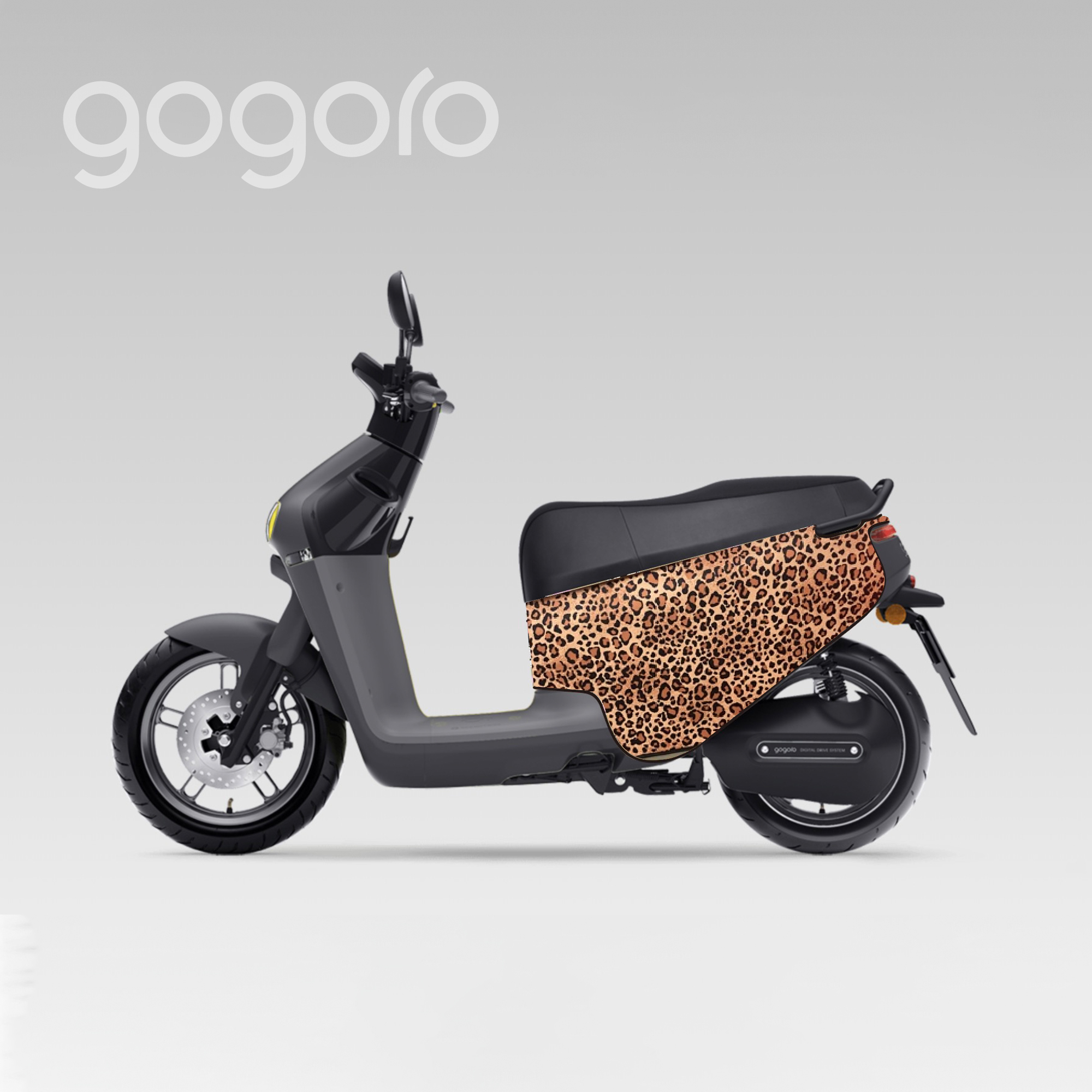 BLR gogoro ID39X 豹紋 雙面車套 車身防刮套 潛水衣布 防刮套 保護套 車套 機車配備 電動車防刮 智慧雙輪