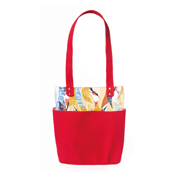 多層水桶帆布肩背包(材料包)