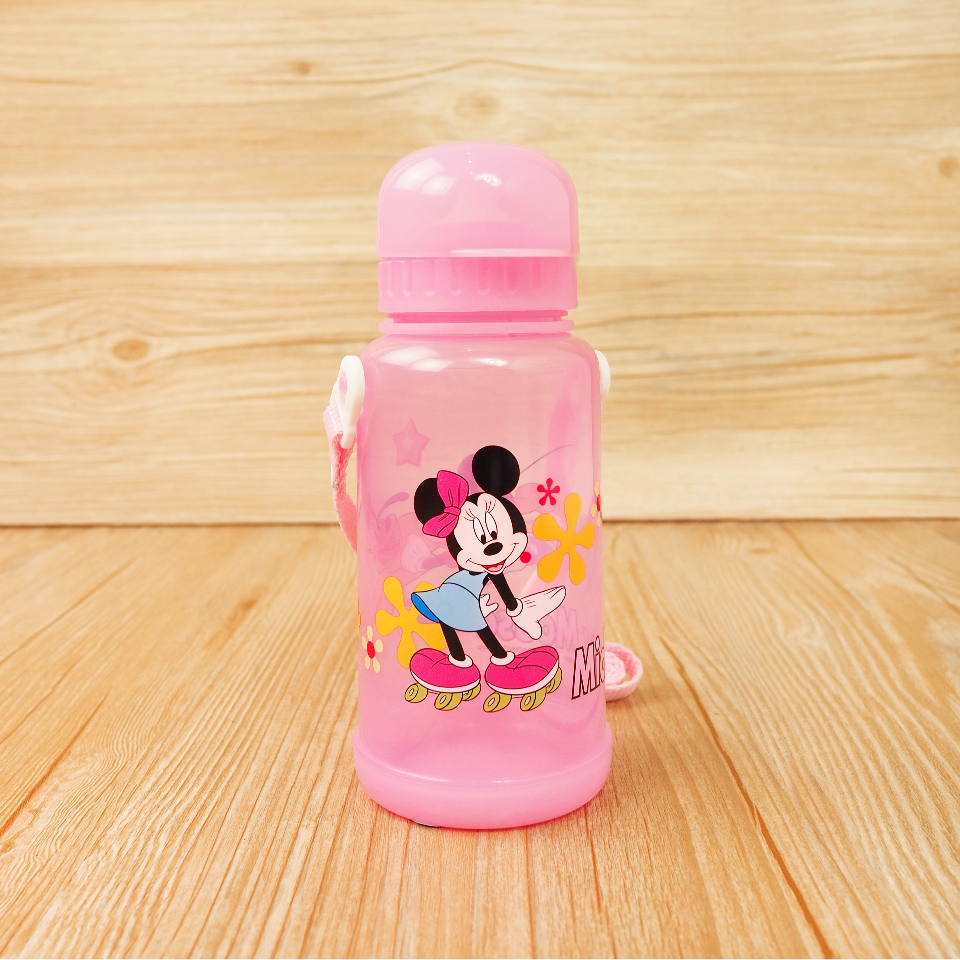 Mickey&Minnie米奇米妮 便攜式QQ水壺350ml-31330