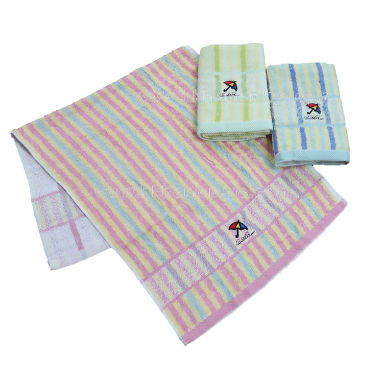 6條裝 繡花雨傘面巾 4110885/4130885