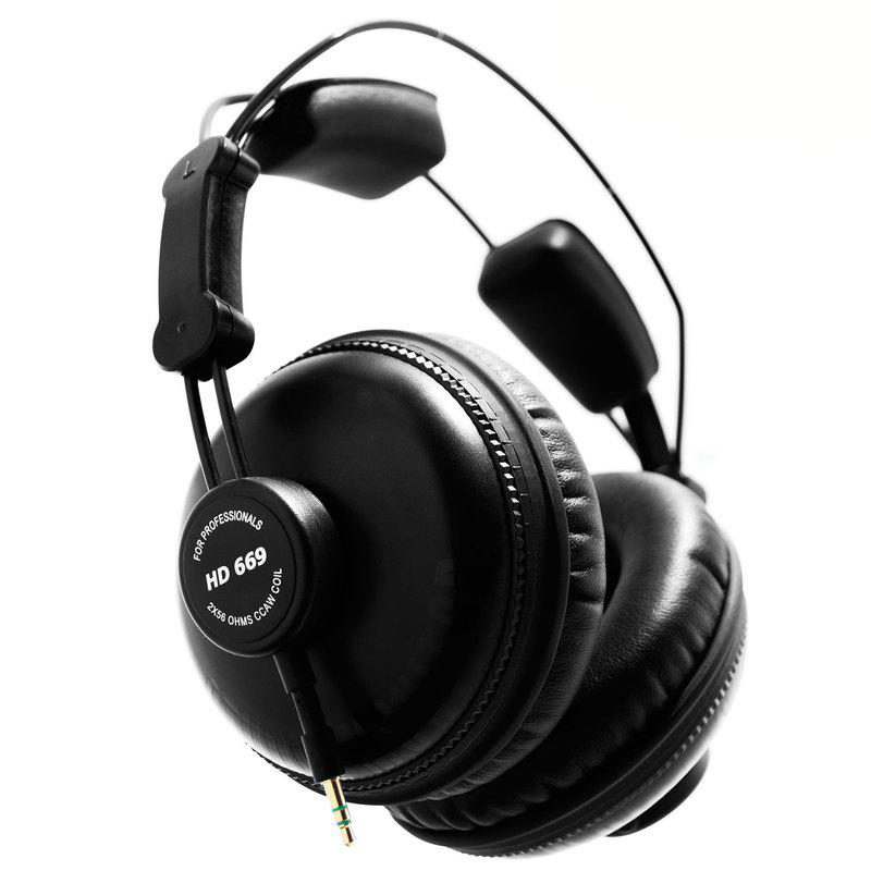 Superlux HD669 專業錄音棚標準監聽級耳機 耳罩式耳機