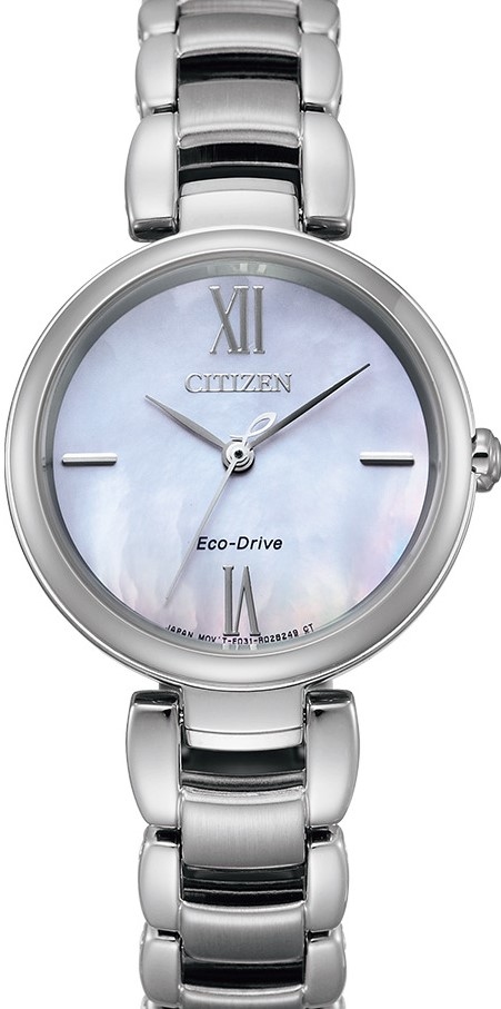 萬年鐘錶 - Citizen 星辰錶   光動能 女錶  EM0530-81Y  表徑 28.7MM