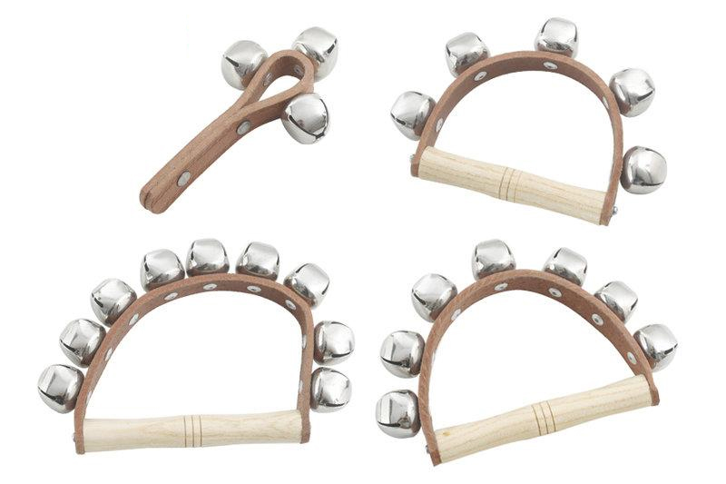 014 皮製手搖鈴 奧福樂器 ORFF 兒童樂器