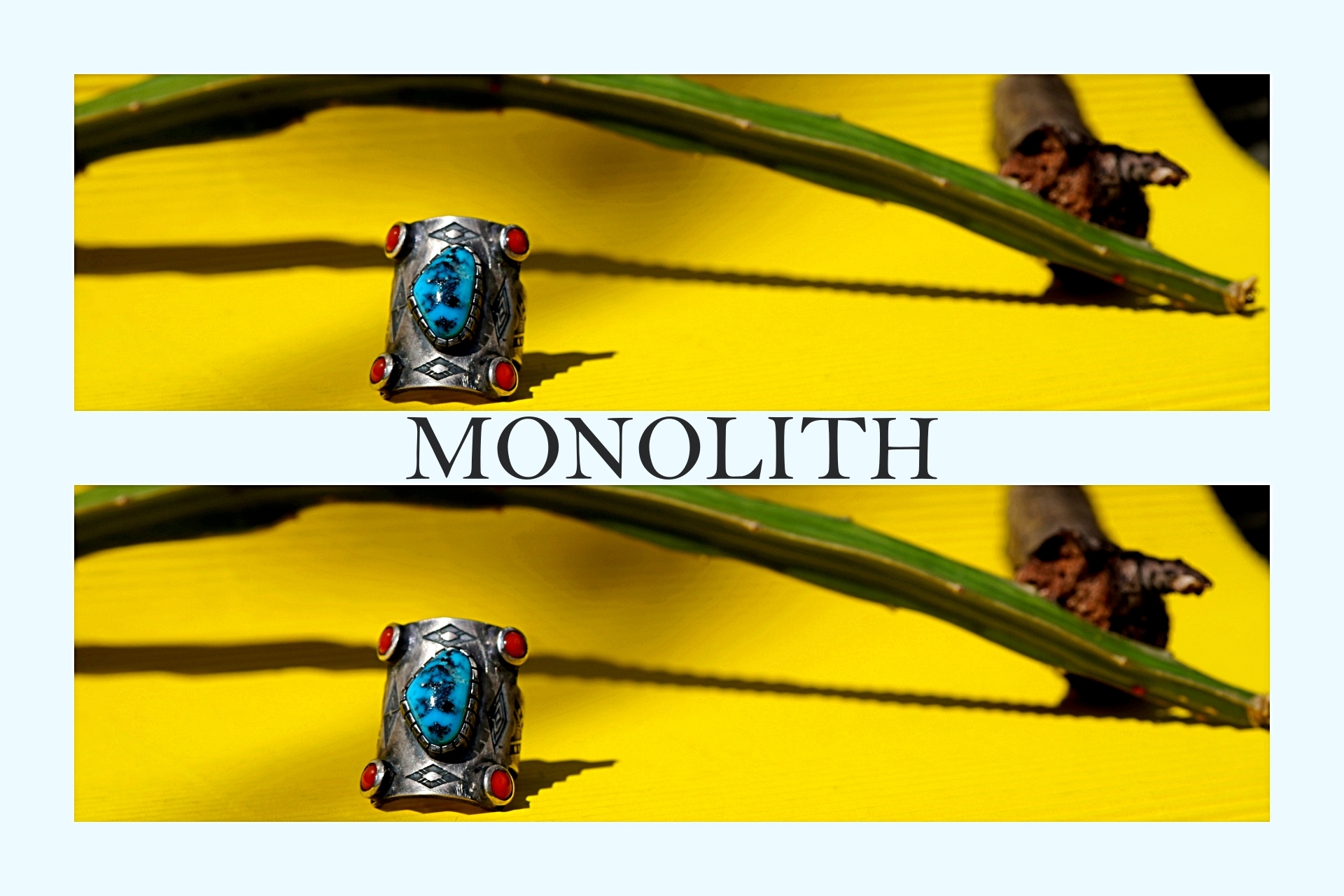 Ithaca Peak 紅珊瑚舊化 【 戒指 】