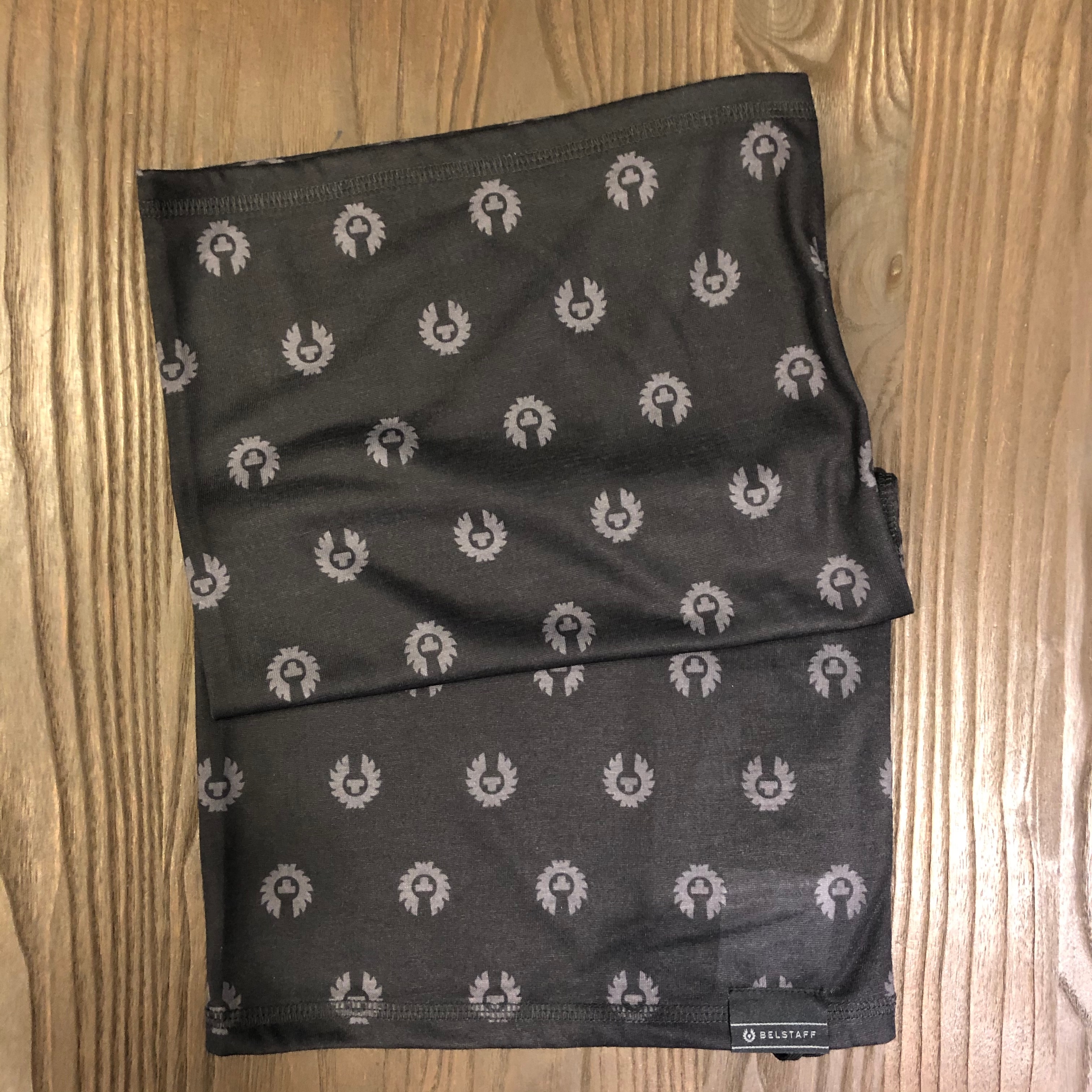 BELSTAFF HERRON透氣LOGO圍脖領巾