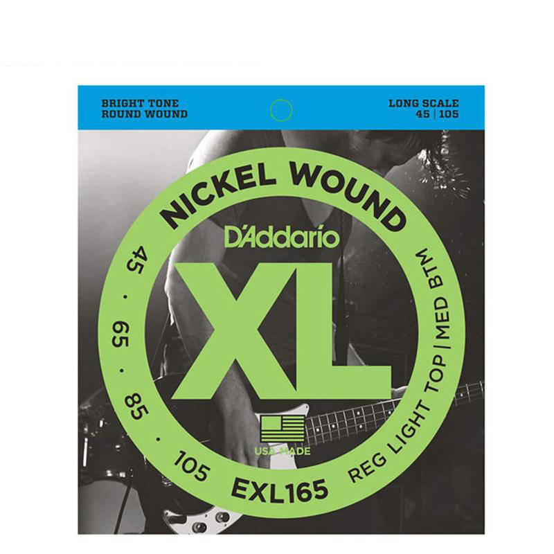 電貝斯弦 (四弦) 美國 D'addario EXL165 (45-105)