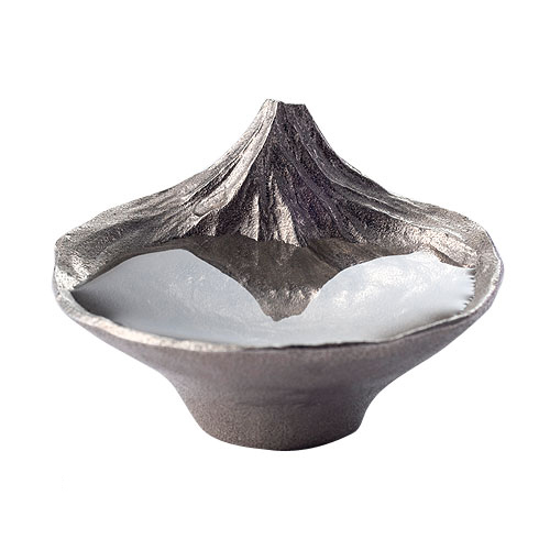 【銀雅堂】倒映富士酒杯-豬口