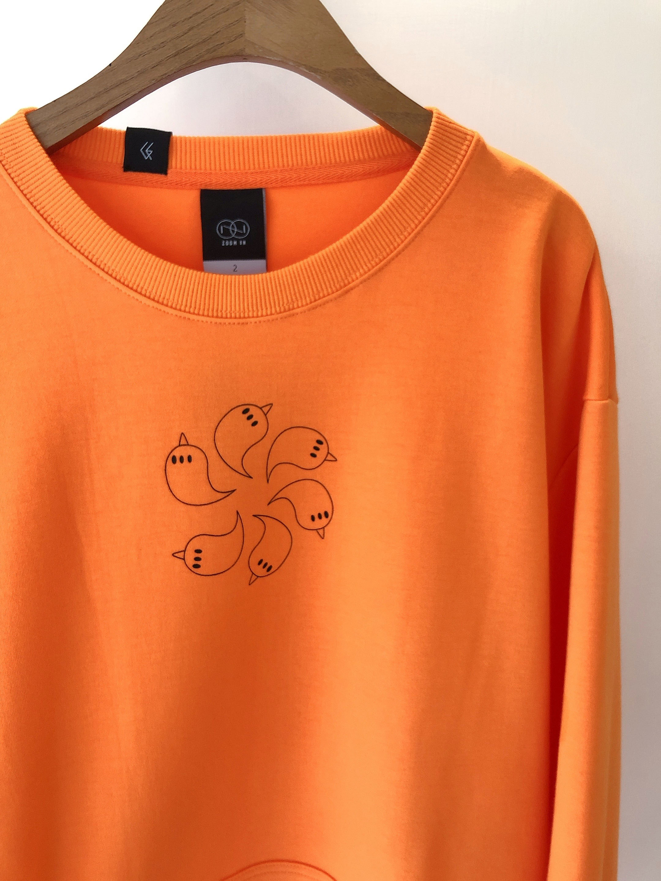 GE「轉轉小鬼鬼棉質長袖上衣」