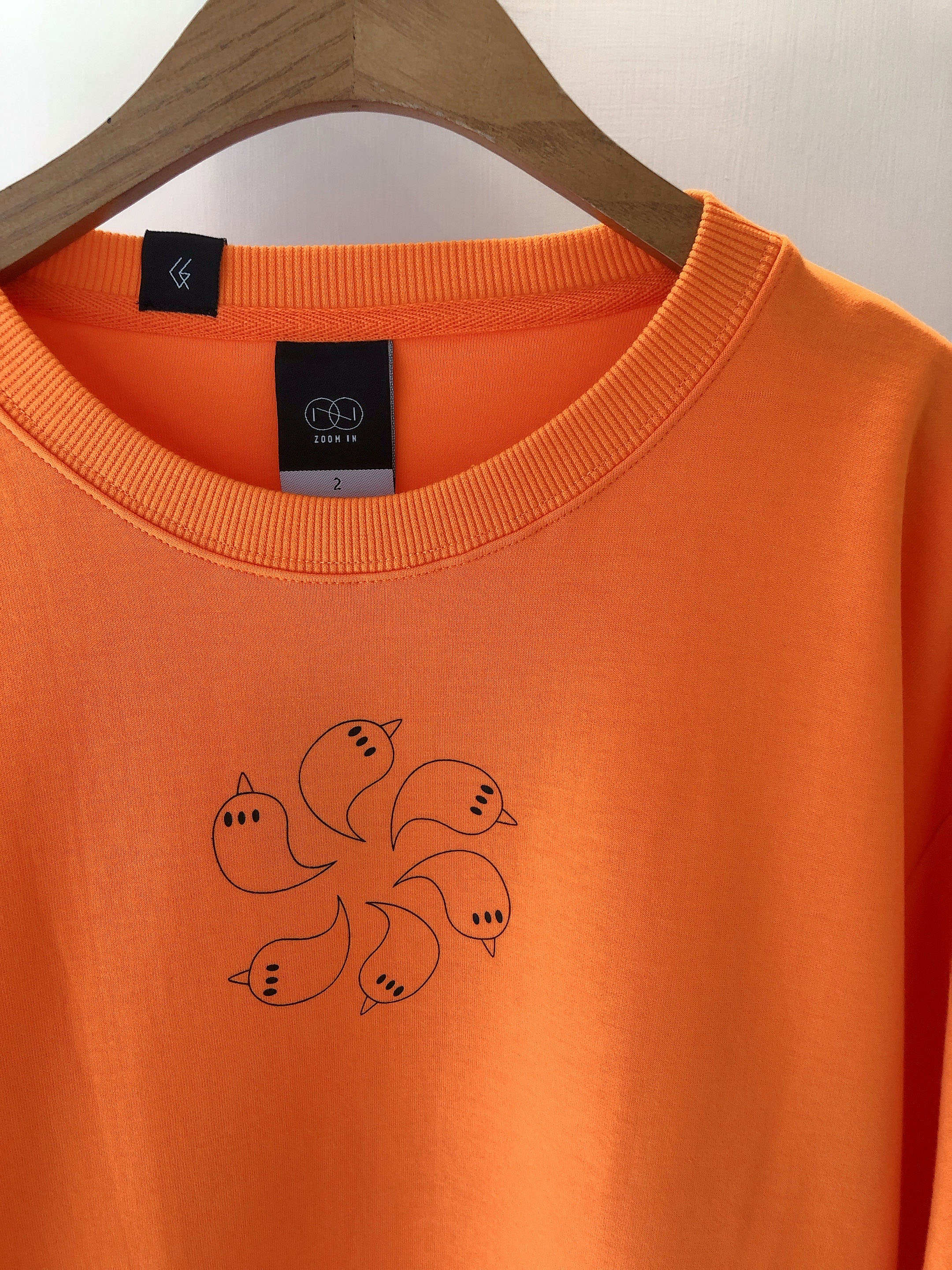 GE「轉轉小鬼鬼棉質長袖上衣」