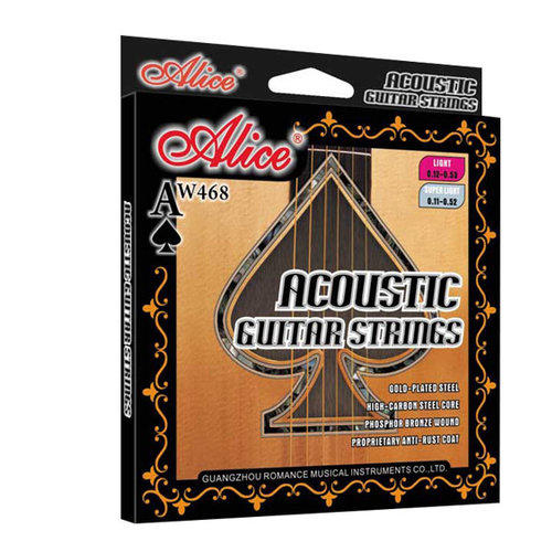 ALICE AW468-SL super light (11-52) 木吉他弦 民謠吉他弦