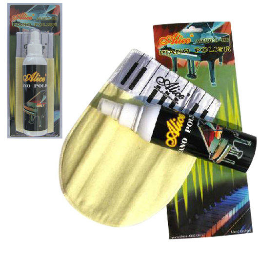 鋼琴 保養組(保養油+擦琴布) ALICE A039PO-EB 200ml