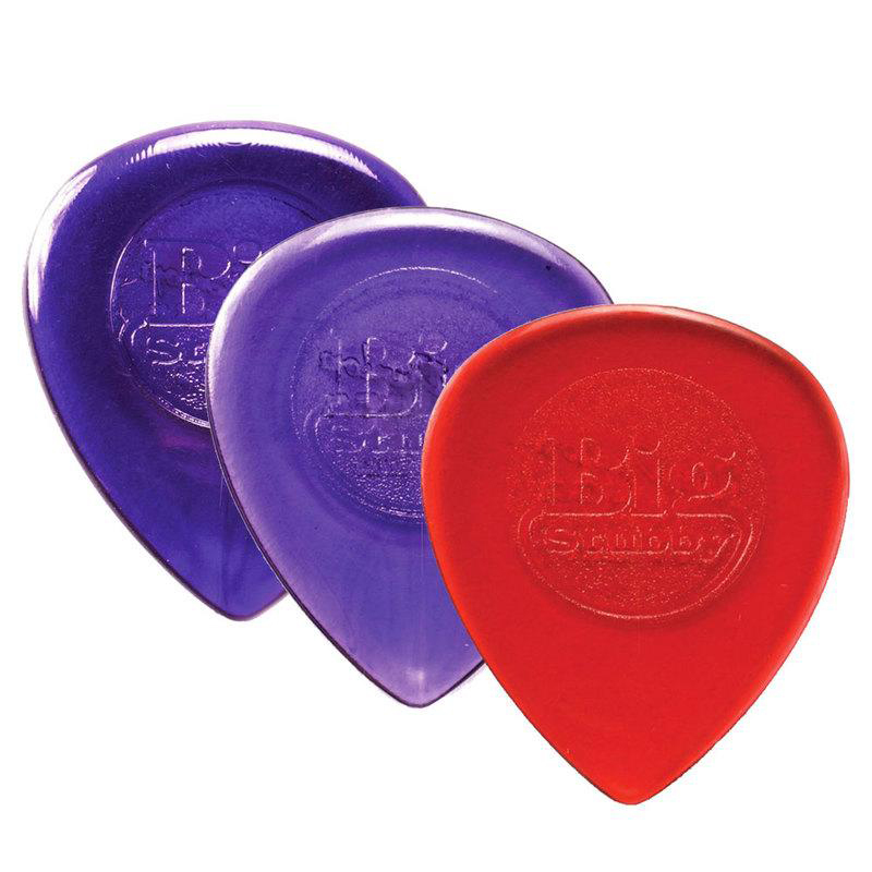 PICK 彈片 美國Dunlop 475R Big Stubby 透明防滑