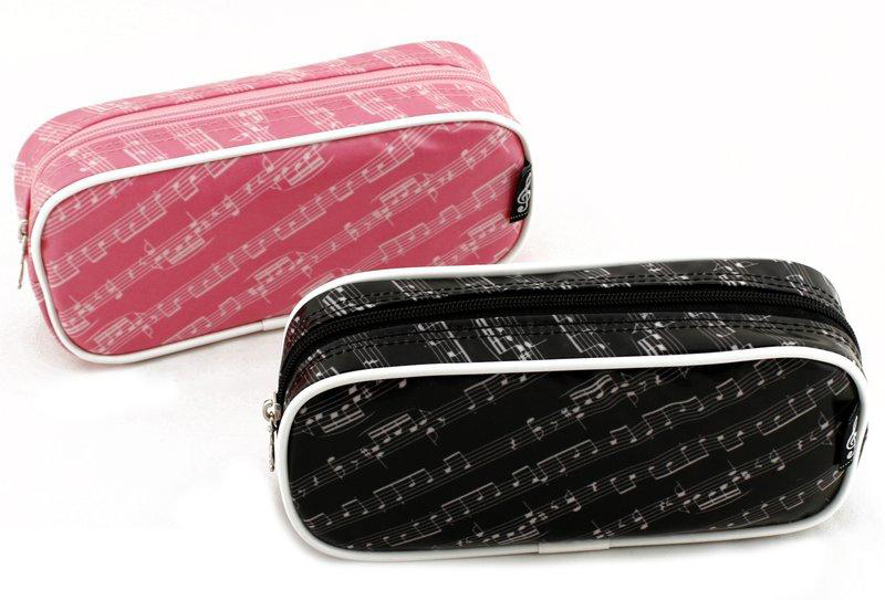 鉛筆盒 萬用筆袋 台製 T029 樂譜方形筆袋 音樂文具