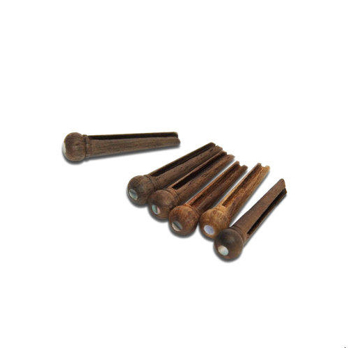 吉他弦釘 玫瑰木 珍貝圓點 A022BS/3SLL