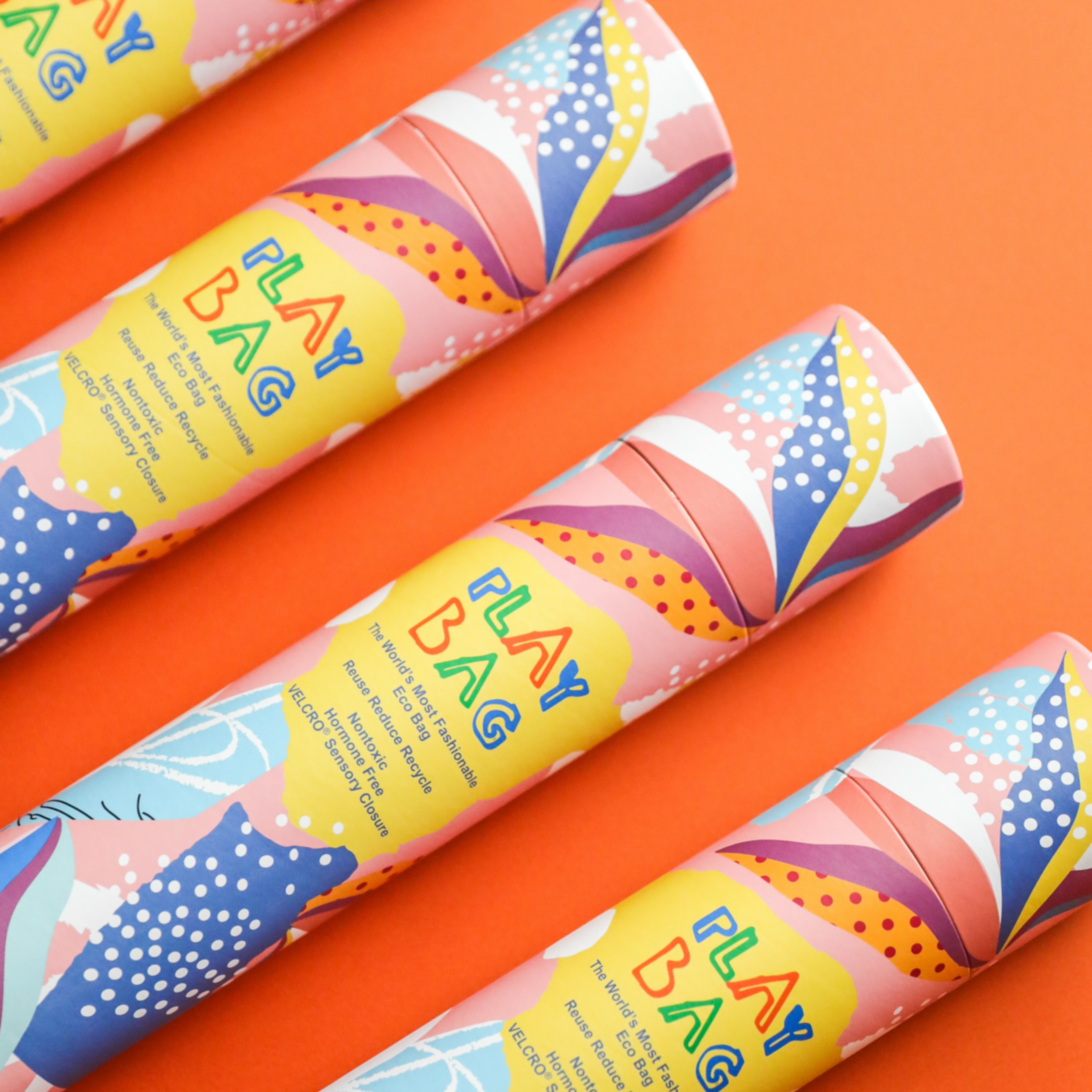 世界旅行家魔鬼氈環保袋 - 二圖合一綜合包 (大型) 8入