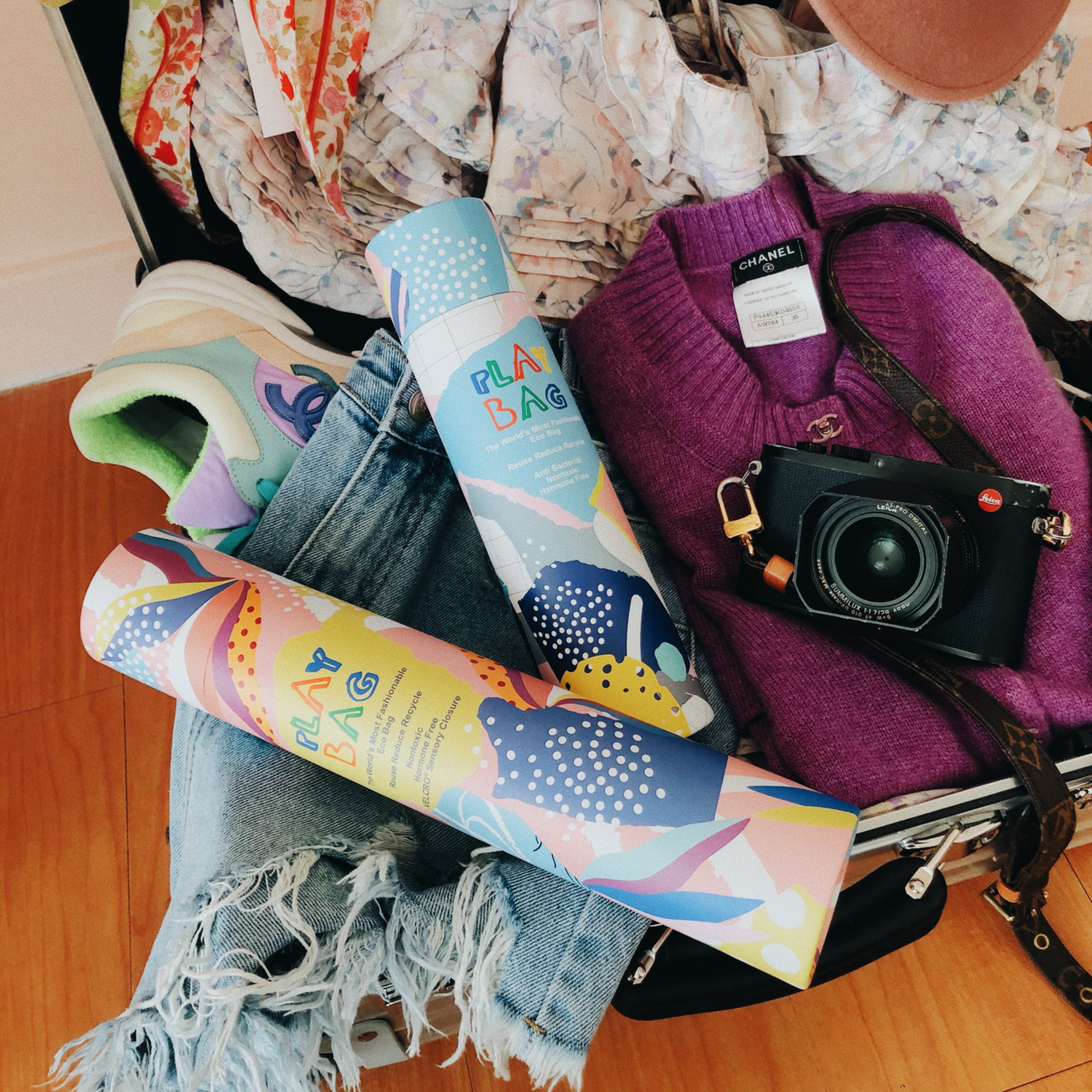 PLAY BAG 三款精選組合-大中小型環保袋 24入