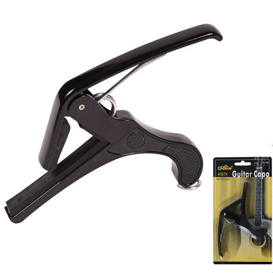 CAPO 移調夾 (黑色) ALICE A007A-BK 木吉他/烏克麗麗