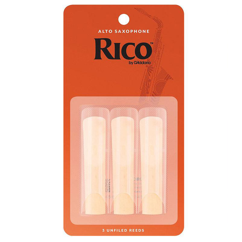 美國 RICO RI-A 中音薩克斯風竹片 3片裝 ALTO SAX