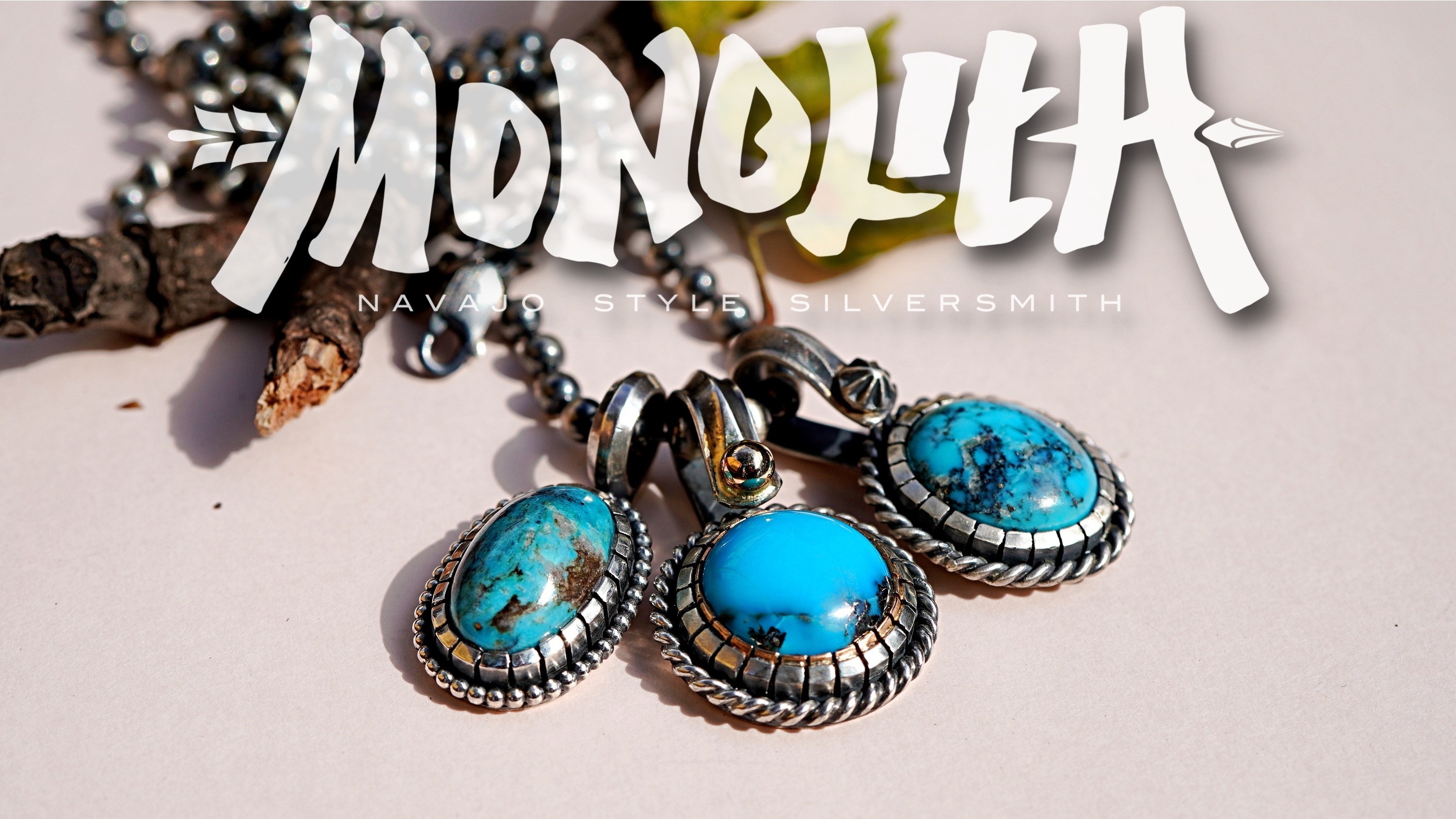 Ithaca Peak 綠松石 【 吊墜 】