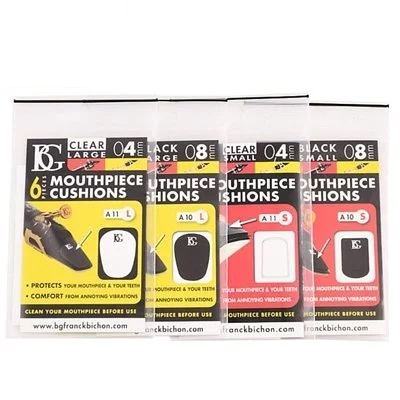 吹嘴牙墊 法國BG 牙墊 護片 (6片裝 薩克斯風/ 豎笛) A10S A10L A11S  A11L