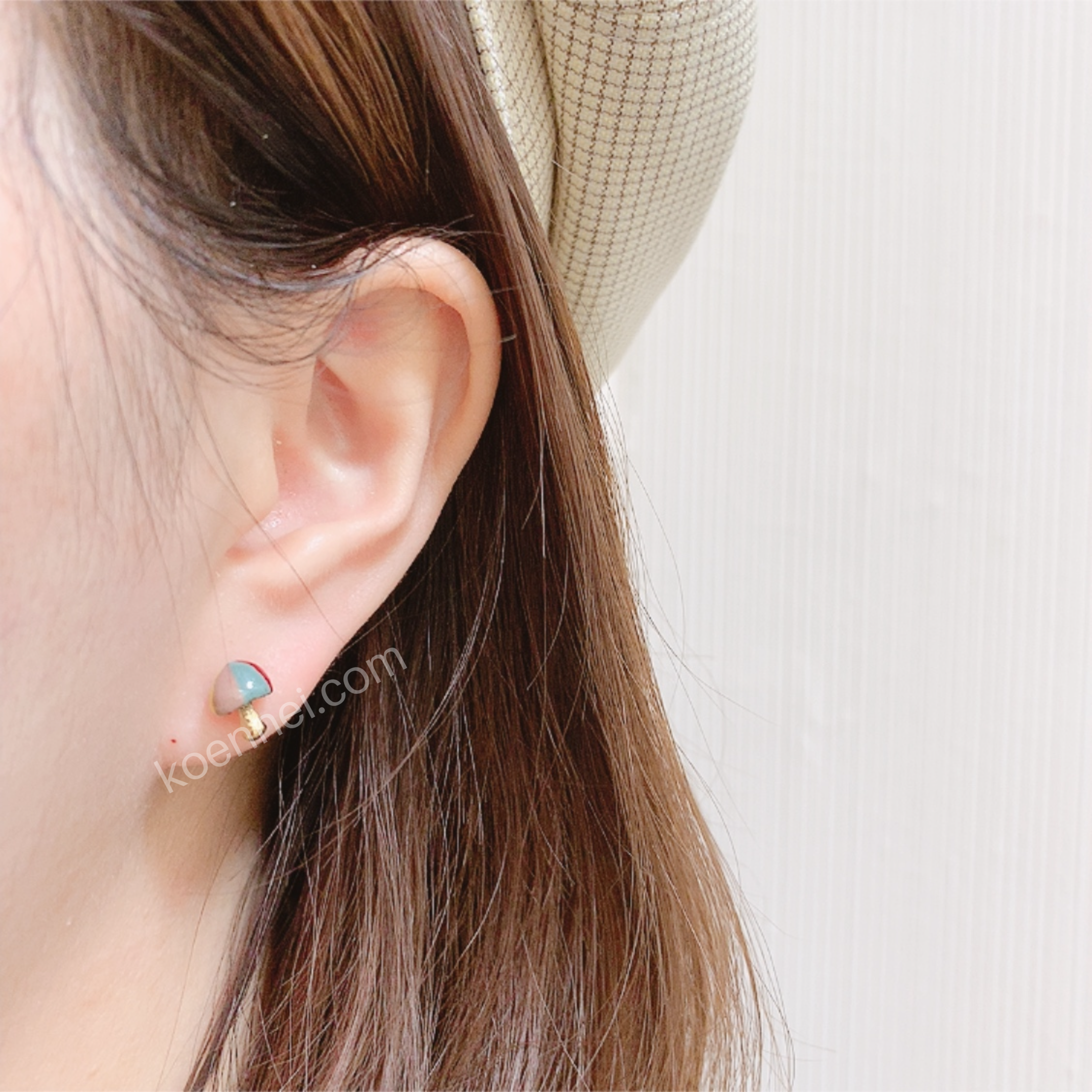 Ayatorie 不可思議的蘑菇耳環