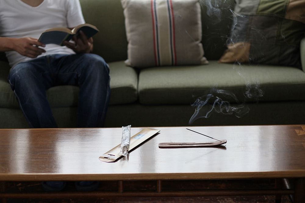 GONESH - 原木紋木製香盤