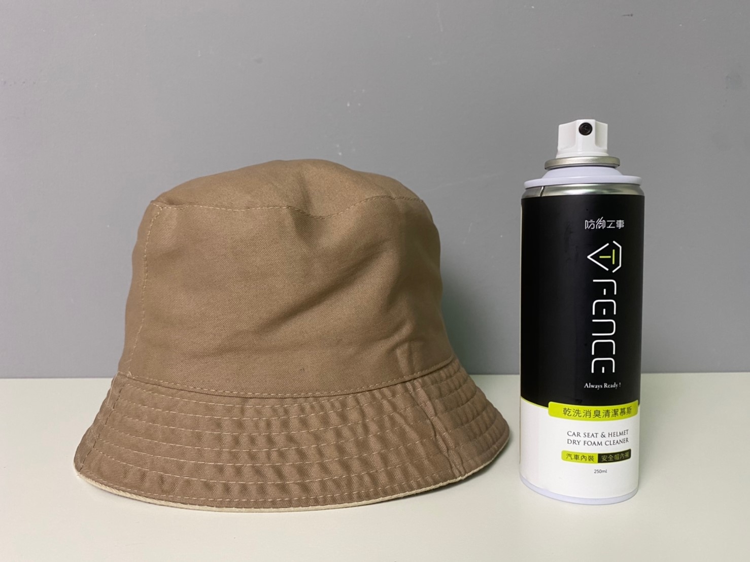 帽子汗乾洗消臭清潔慕斯產品