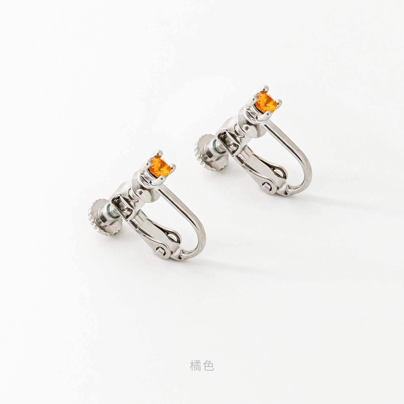 施華洛世奇 單鑽 耳夾 夾式耳環