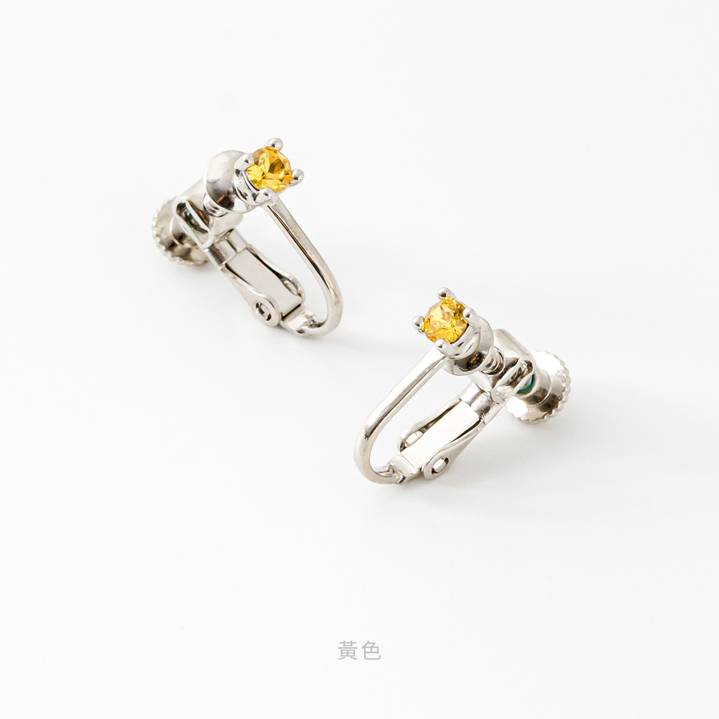 施華洛世奇 單鑽 耳夾 夾式耳環