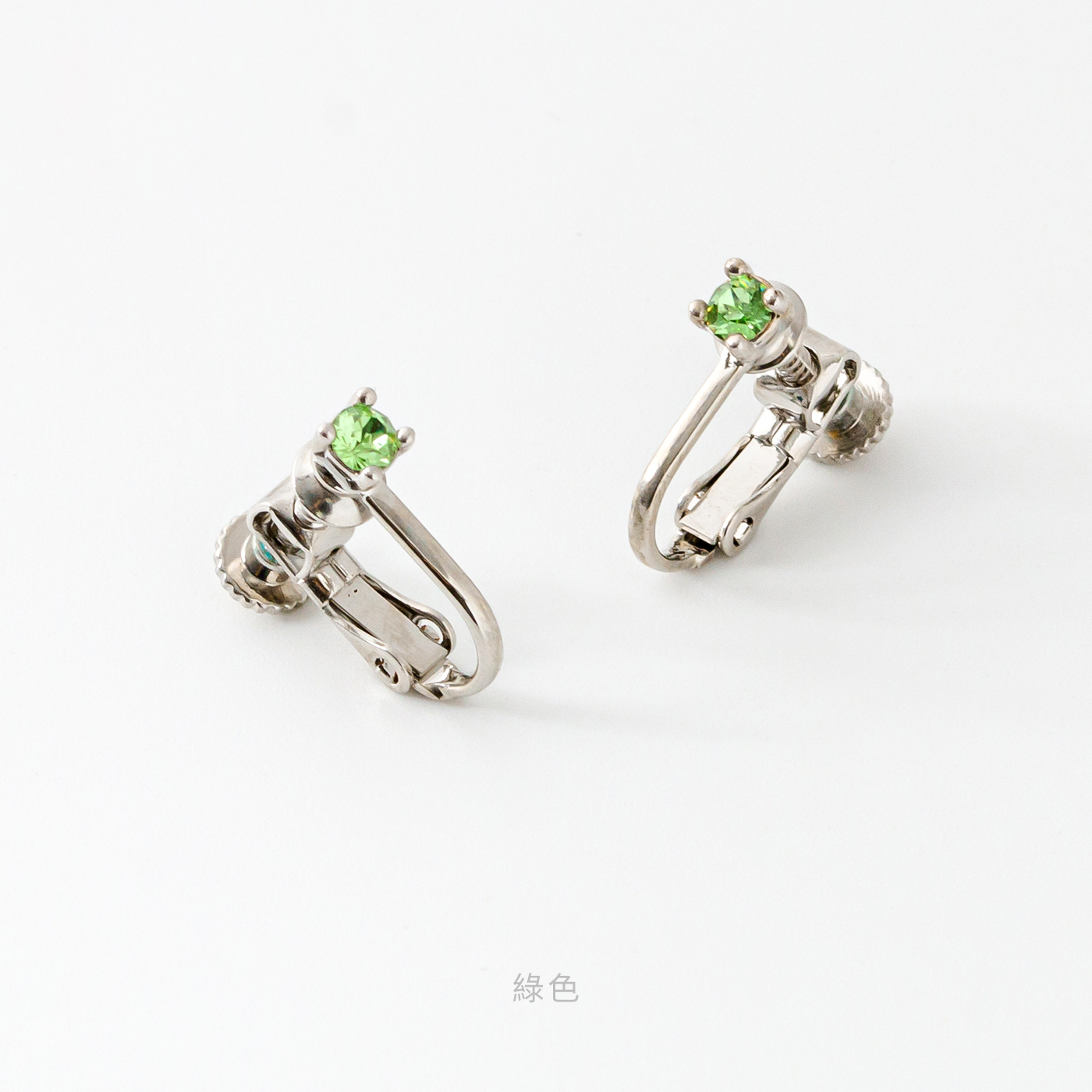 施華洛世奇 單鑽 耳夾 夾式耳環