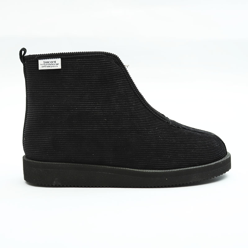 [出清商品售出無退換] SUICOKE KENN COM 黑色 毛絨 靴型  雪靴 工裝靴 耐磨底【SK106COMBK】