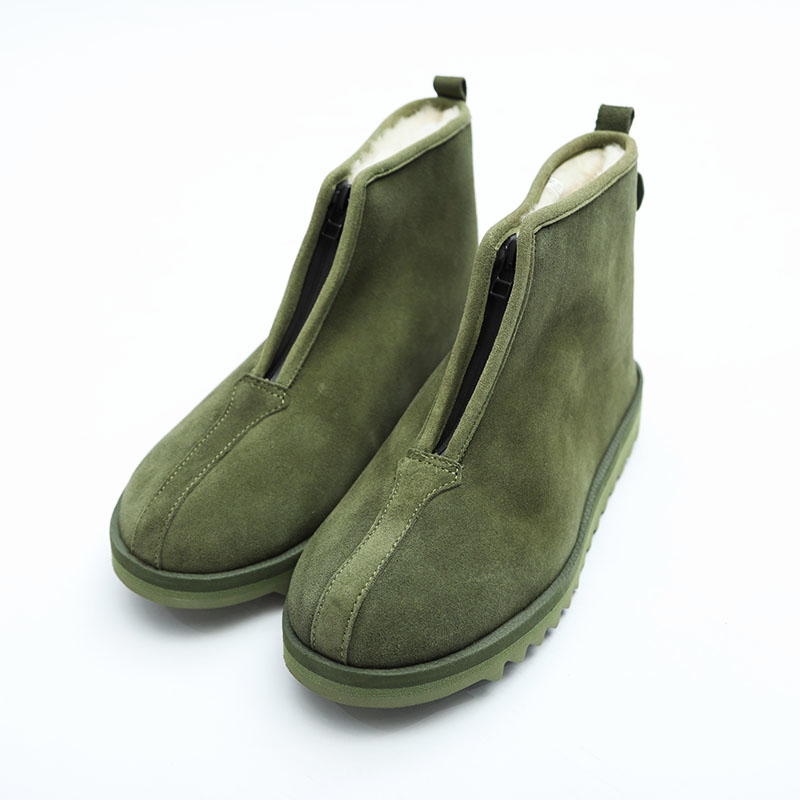 [出清商品售出無退換] SUICOKE KENN MWP 軍綠 靴型  雪靴 鋸齒底 工裝靴 防水拉鍊 耐磨底【SK106MWPOL】